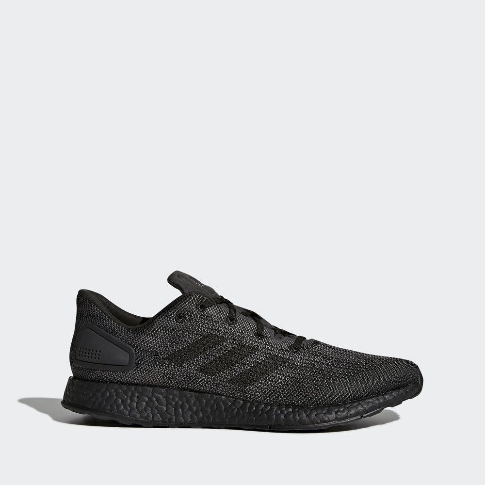 Adidas Pureboost Dpr Ltd - παπουτσια για τρεξιμο ανδρικα - Μαυρα/Μαυρα/Βαθυ Γκρι,Μέγεθος: EU 36 – 54